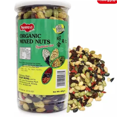 Organic Mixed Nuts 500gm